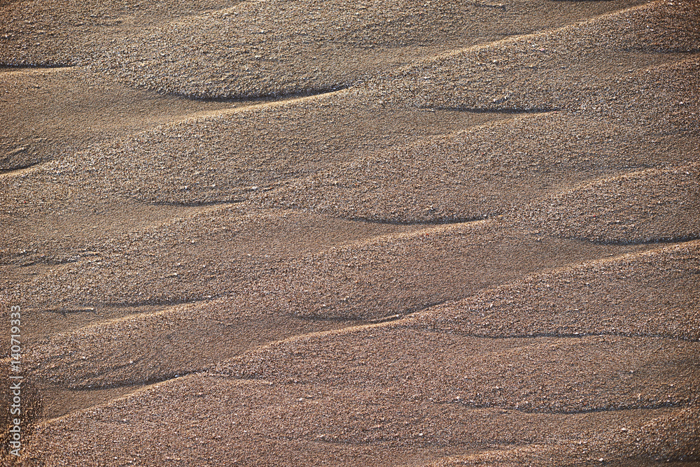 Naklejka premium Wet beach sand texture
