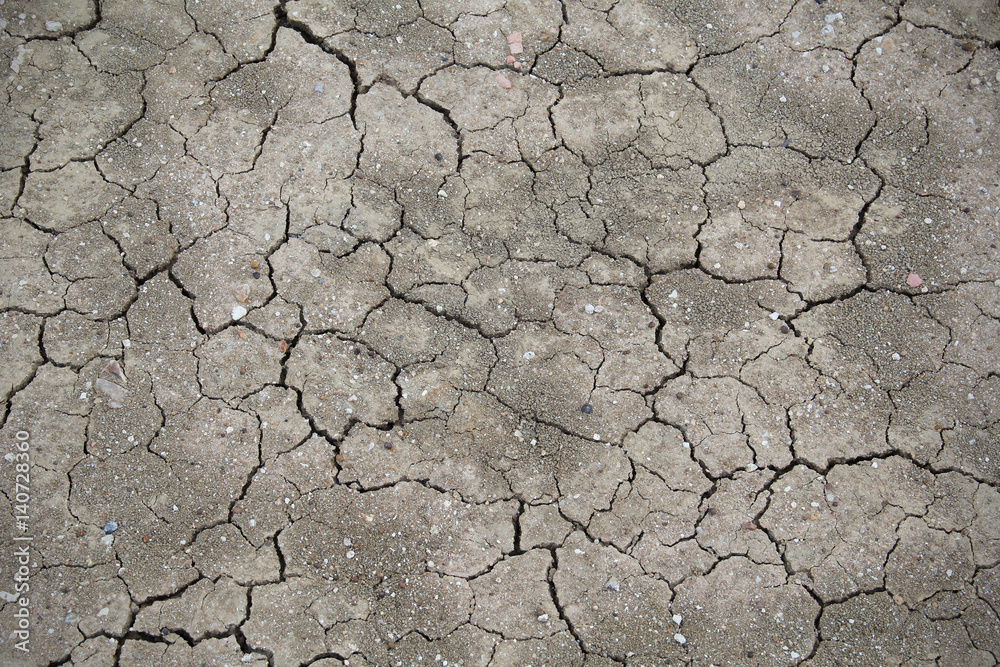 Background and texture with cracked earth Background and texture with cracked earth