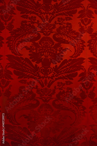 vintage red wallpaper