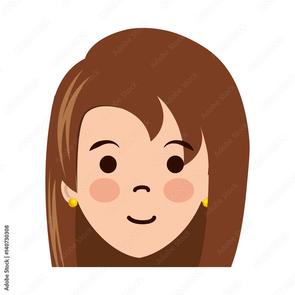cute woman avatar character vector illustration design cute woman avatar character vector illustration design