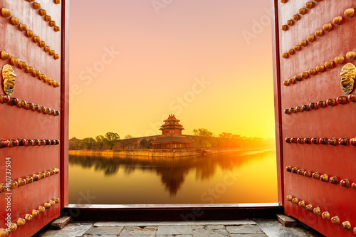 Photography majestic Great Wall of China