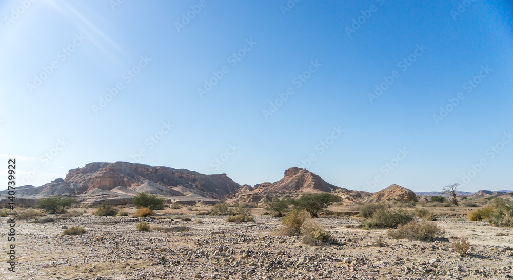 Arava desert travel in Israel