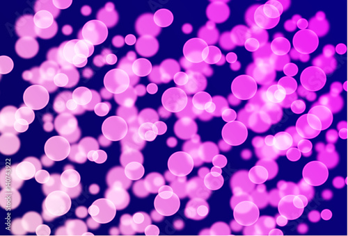Abstract pink bokeh, Christmas and new year theme background
