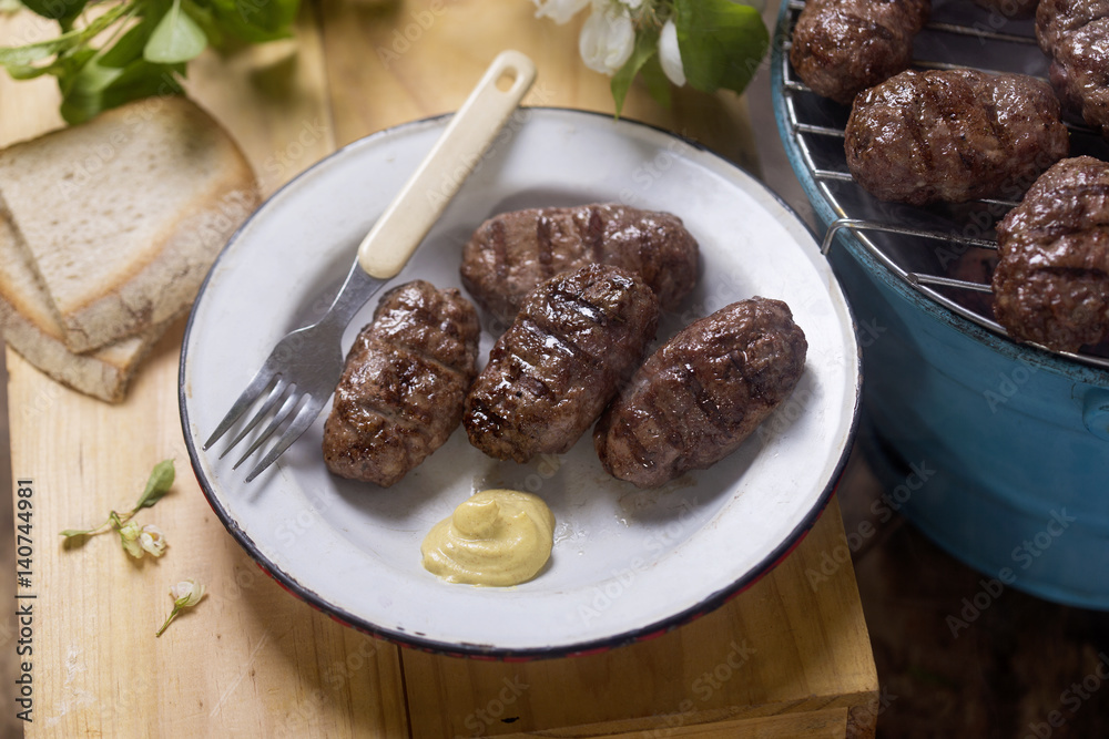 Romanian mici Romanian mici