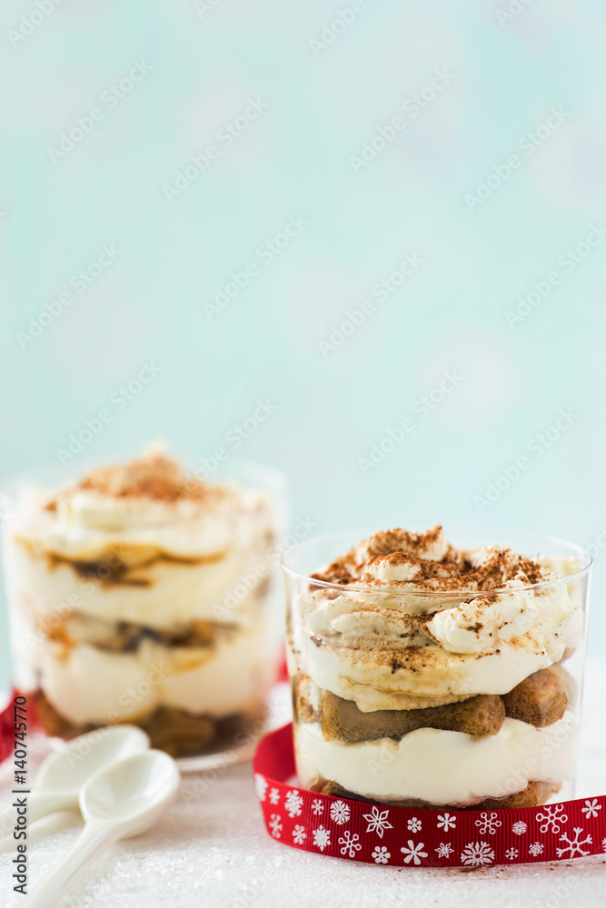 Mini tiramisu pots Mini tiramisu pots