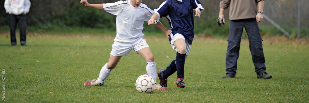 Fototapeta premium Spielszene Jugendfußball