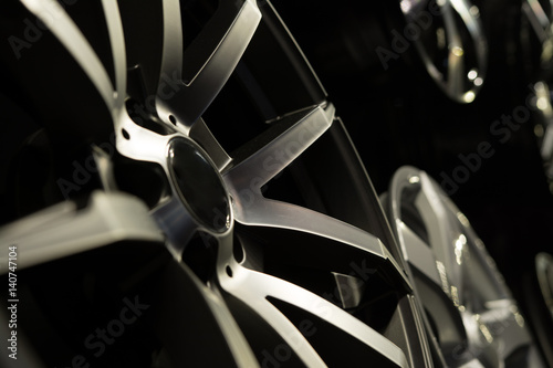Fotografía Alloy rims closeup