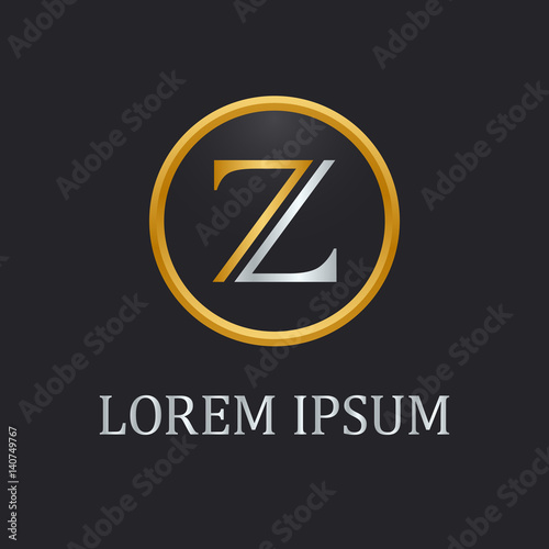 Letter Z elegant logo