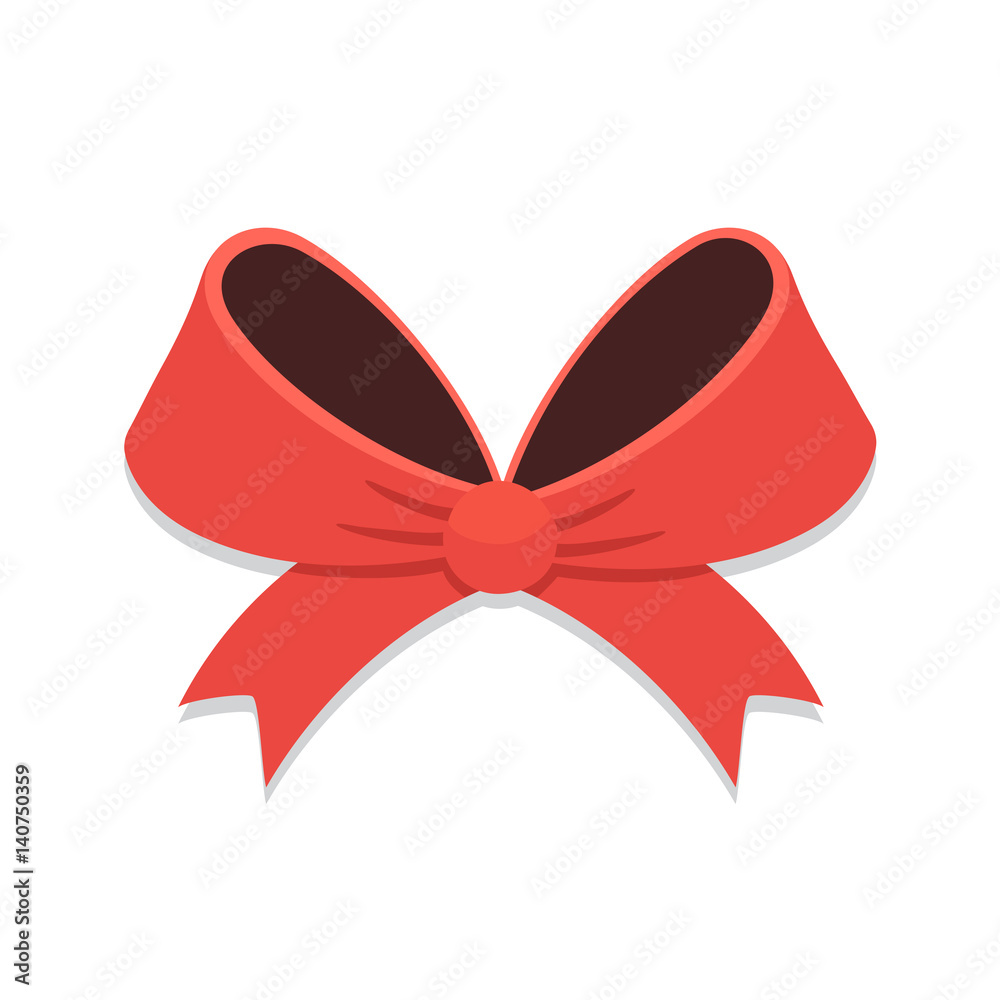 Red bow sign Red bow sign