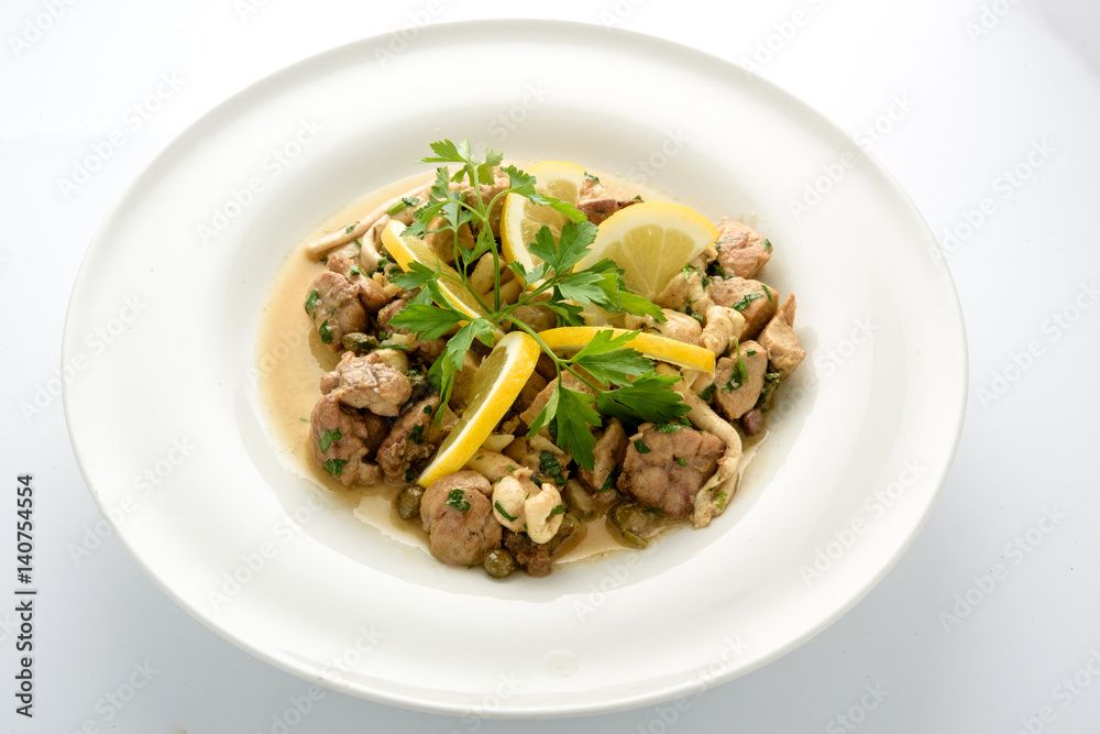 stewed meat with vegetables