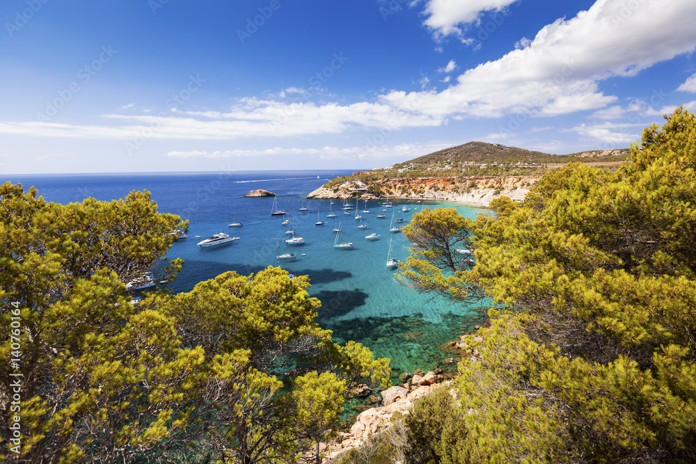 Cala d Hort in Balearic Islands