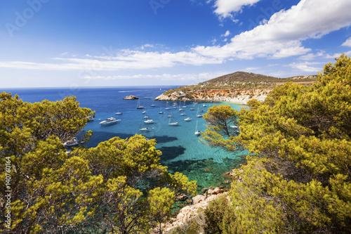 Cala d Hort in Balearic Islands photo
