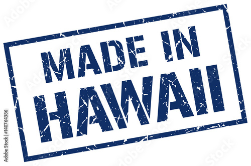 made in Hawaii stamp