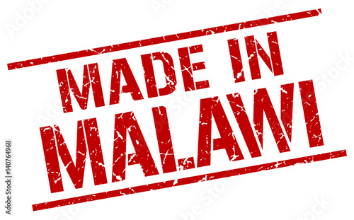 made in Malawi stamp