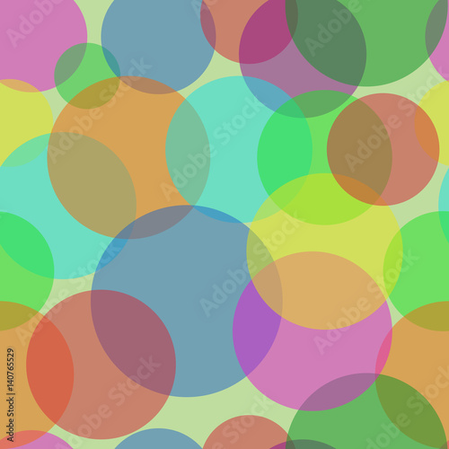 Sweet Bubbles on the light green background. Seamless Texture for background image on websites, e-mails, etc.