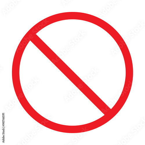 Free Download forbidden sign isolated vector - GFXLoad