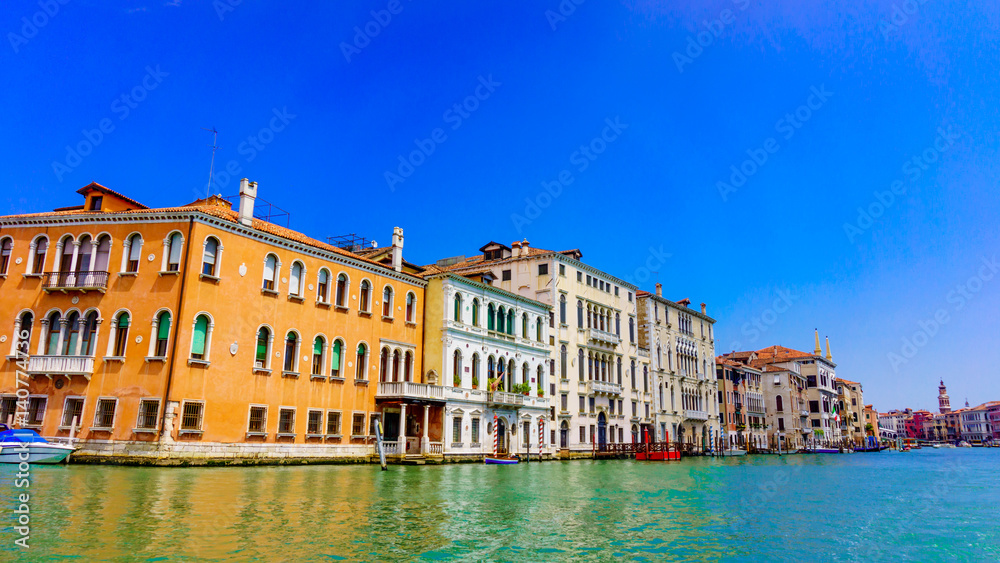 Naklejka premium Grand Canal in Venice, Italy. Venice landmark