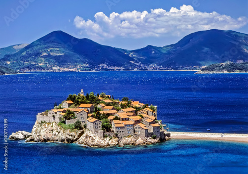 Sveti Stefan, Montenegro photo