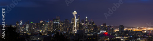 Seattle Awakes Panorama I