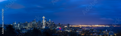 Seattle Awakes Panorama II