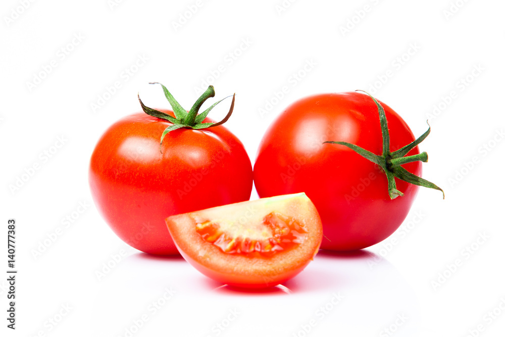 Tomatoes isolated on white background. tomato Tomatoes isolated on white background. tomato