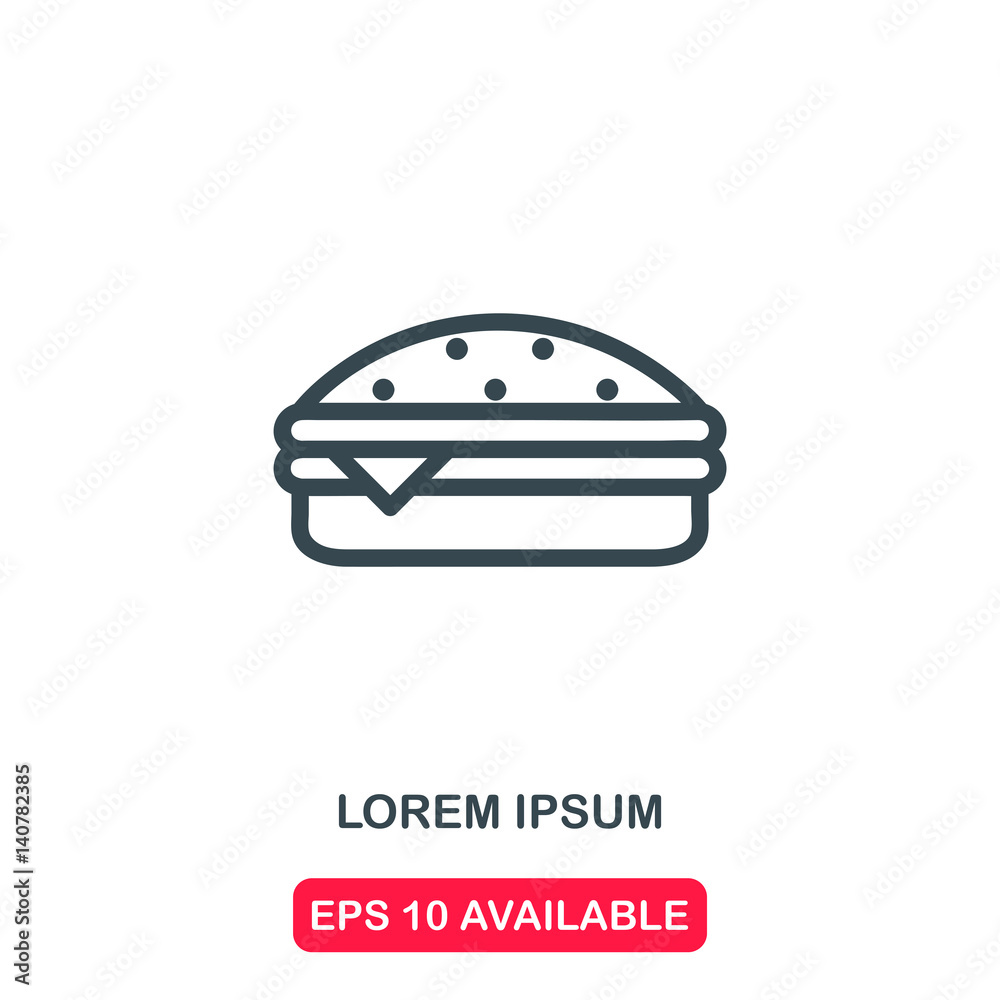 Hamburger icon vector Hamburger icon vector