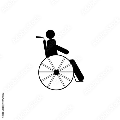 Disabled person sign