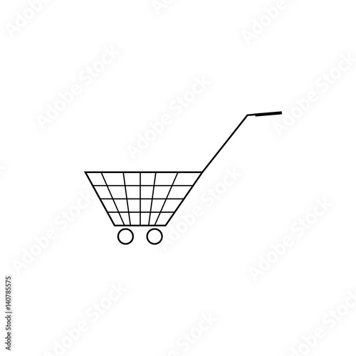 Trolley for the transportation of luggage