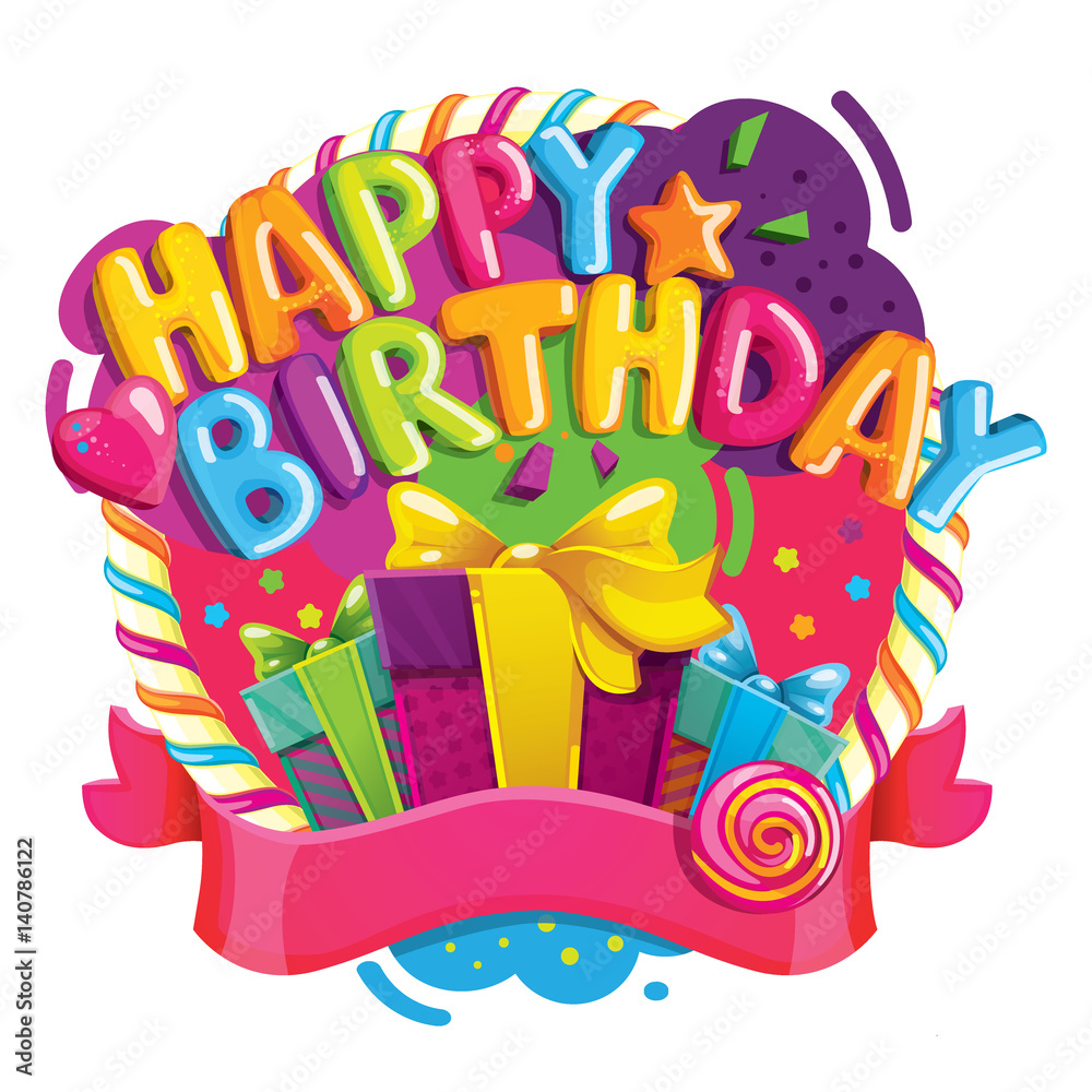 Happy birthday Royalty Free Stock SVG Vector and Clip Art