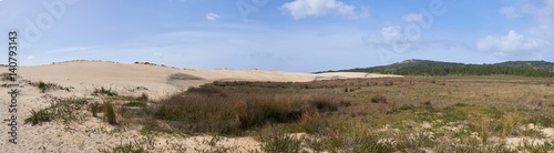 Panorámica de la gran duna móvil de Corrubedo photo