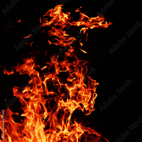 Fire background © boonroong