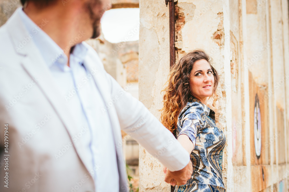 Fototapeta premium beautiful couple in love