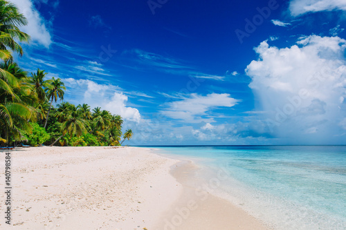 tropical sand beach