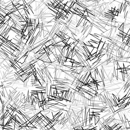 Abstract art to use as geometric patterns, backgrounds, textures. Random irregular shapes . Disarrayed, chaotic abstract backdrop.