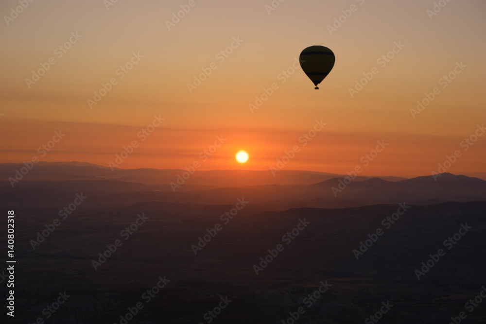 sunrise in ballon