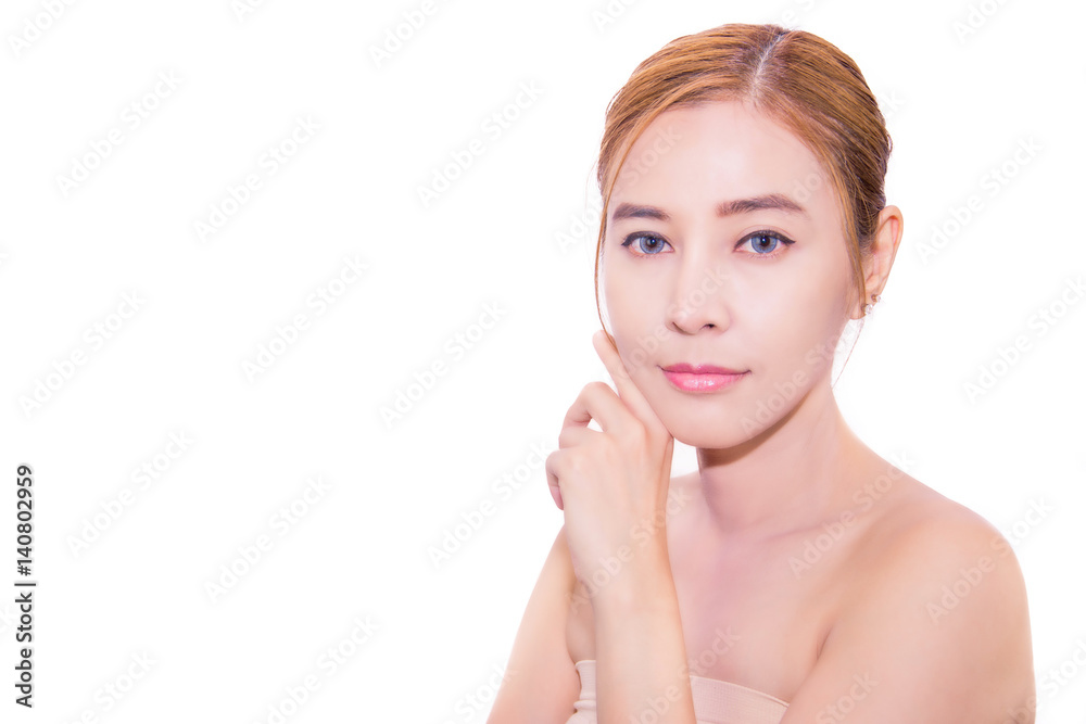 portrait asia women skincare close up isolated portrait asia women skincare close up isolated