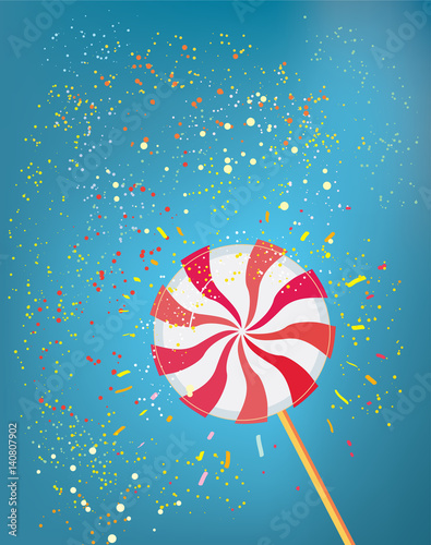 Lolly pop funny background