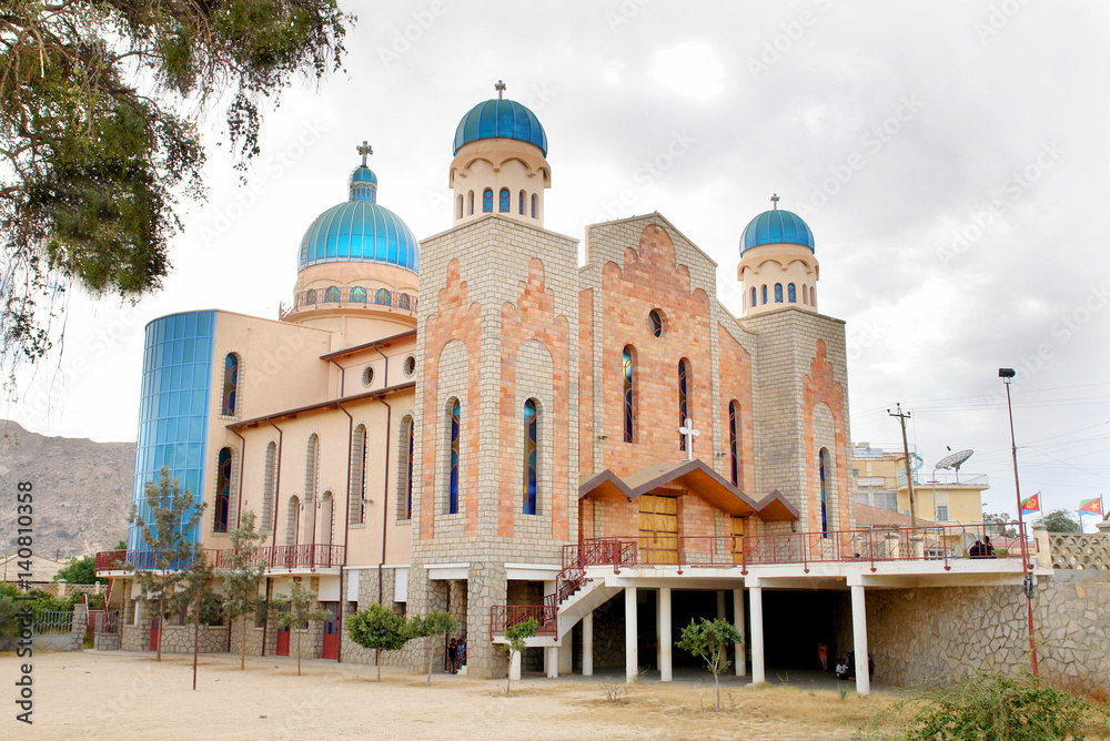 New Church  of  Saint Anthony of The Eritrean Catholic Eparchy of Keren
