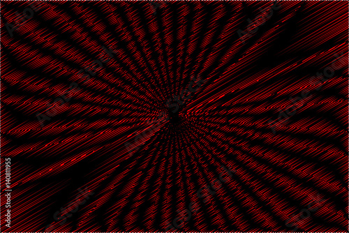 Abstract vector striped background - scribble, doodles - Vector background