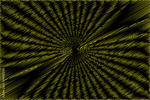 Abstract vector striped background - scribble, doodles - Vector background