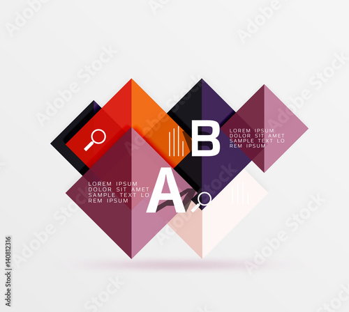 Free Download Vector square banner - GFXLoad