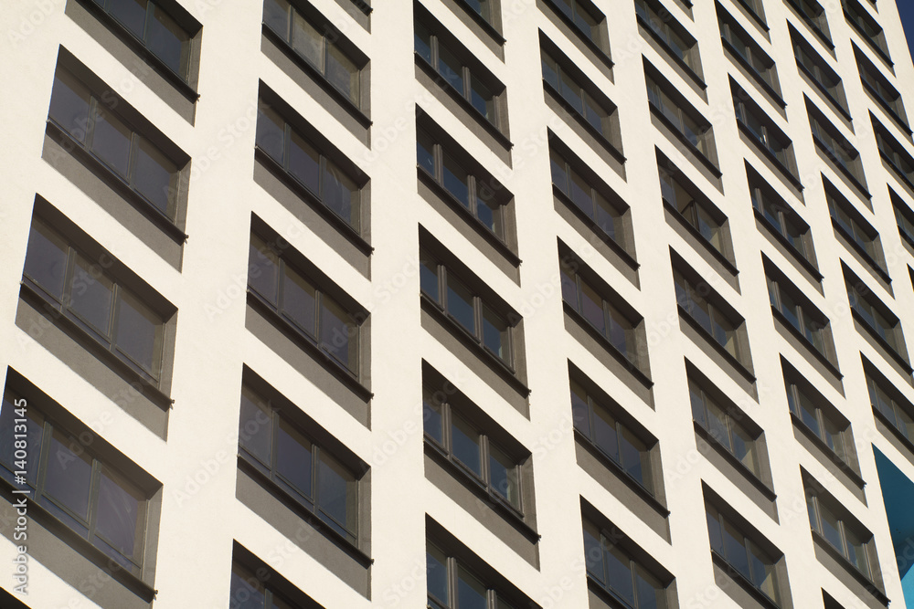 Apartment Complex with Windows Apartment Complex with Windows