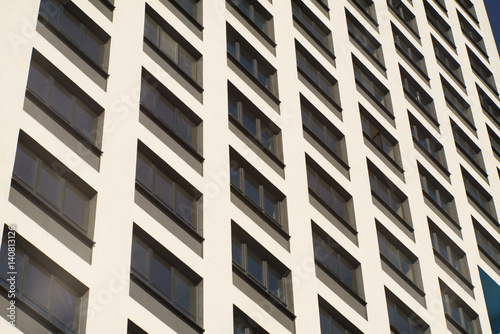 Apartment Complex with Windows