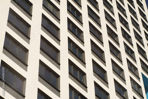 Apartment Complex with Windows