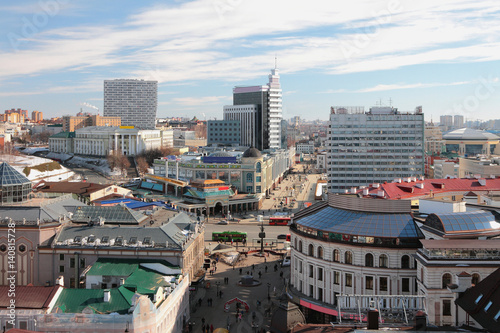 Historic center of city. Kazan, Russia