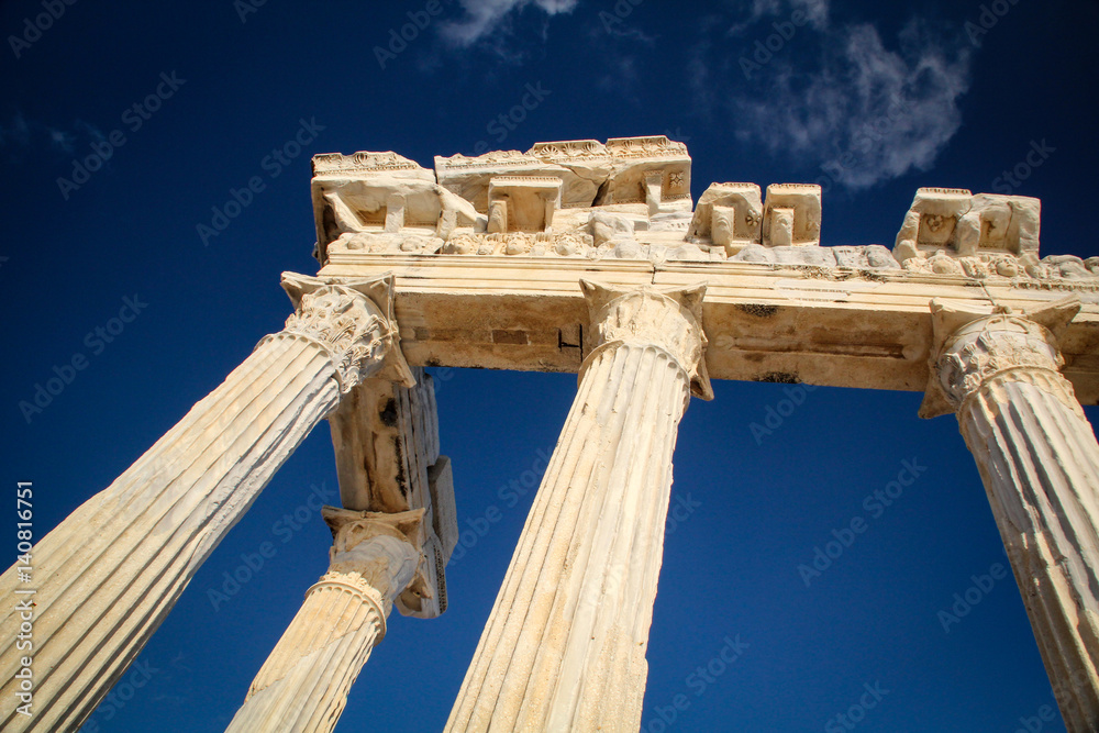 Alte antike Säulen, Tempel, Mediteran, Europa 