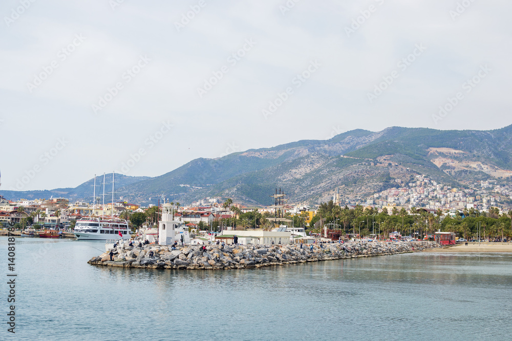 Lighthouse, Alanya, Turkey