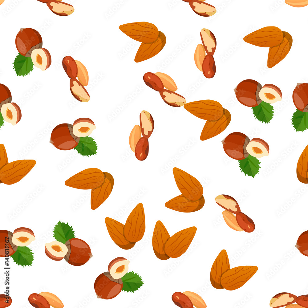 illustration of nuts illustration of nuts