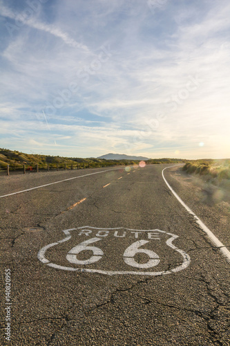 Route 66 in Southern California