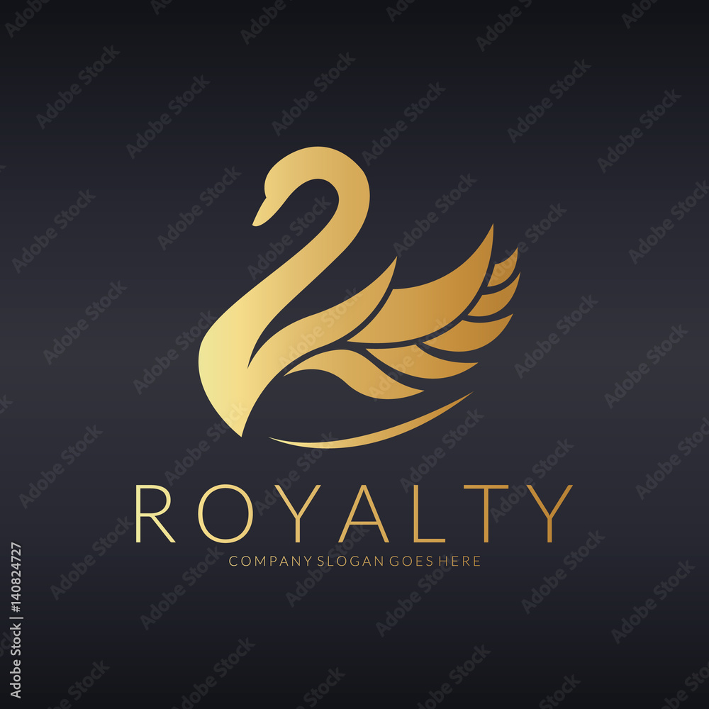 Fototapeta premium Swan logo